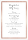 Foil Frame Menu Cards Image 10 of 15